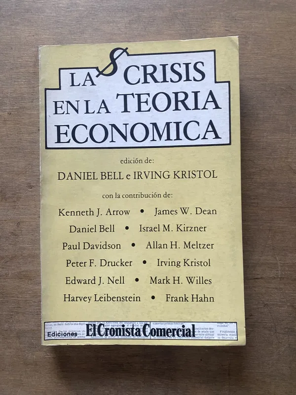 La crisis en la teoria economica - Bell (3s4)
