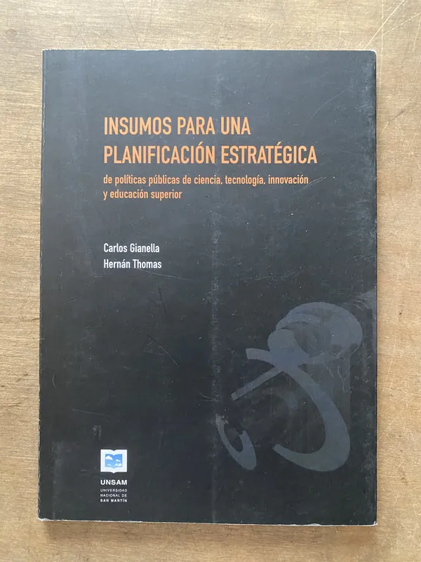Insumos para una planificacion estrategica - Gianella (3s5)