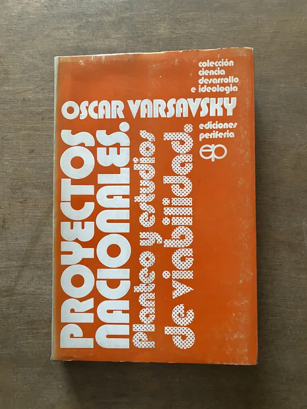 Proyectos Nacionales - Varsavsky Oscar (3s6)