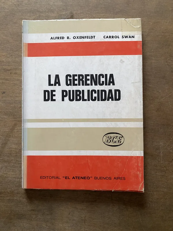 La Gerencia de Publicidad - Oxenfeldt (3s6)