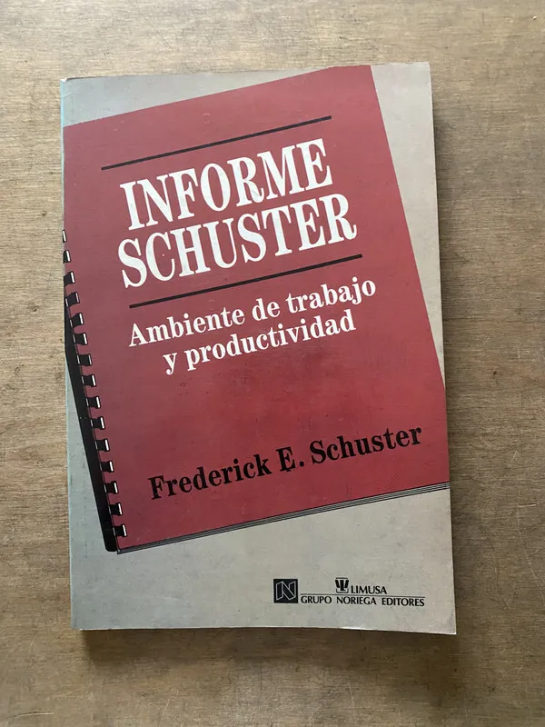 Informe Schuster - Schuster Frederick E (3s7)