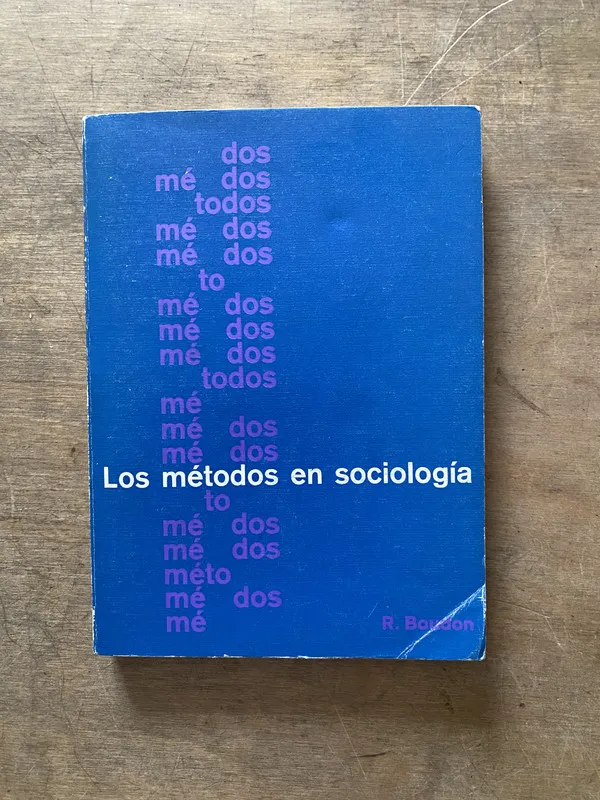 Los metodos en sociologia - Boudon R (3s7)
