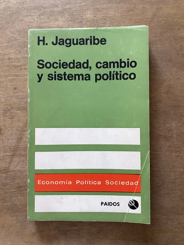 Sociedad cambio y sistema politico - Jaguaribe H (3v1)