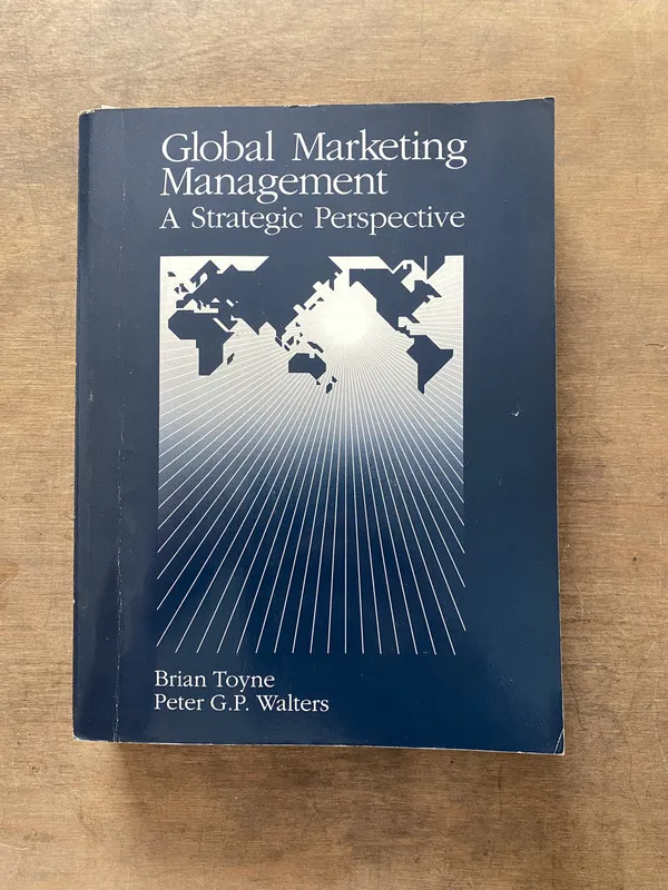 Global Marketing Management - Toyne (3v1)