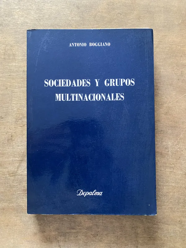 Sociedades y Grupos Multinacionales - Boggiano Antonio (3v3