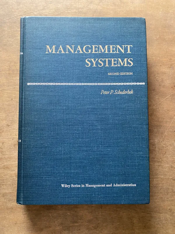 Management Systems - Schoderbek Peter P (3v3)