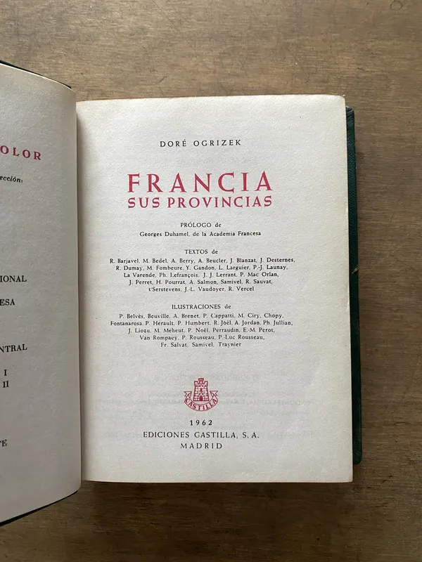 Francia sus provincias - Ogrizek Dore (3v3)