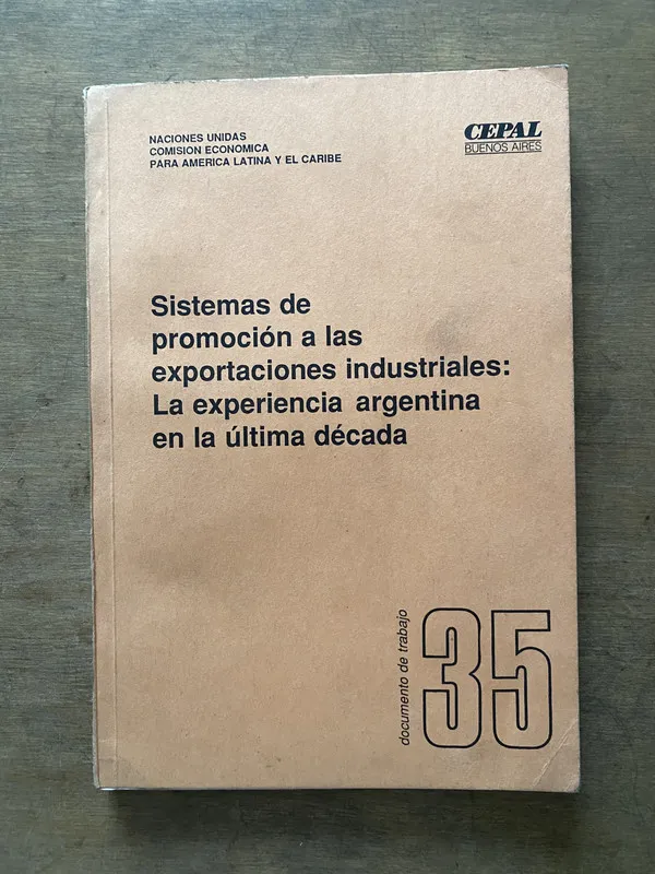 Sistemas de promocion a las exportaciones industriales (3v4