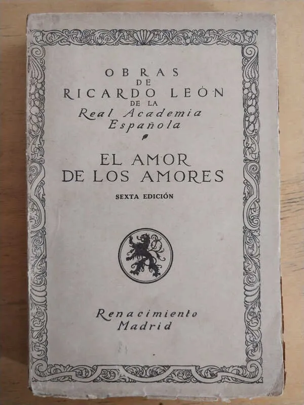 El Amor De Los Amores - Leon, Ricardo (i4)