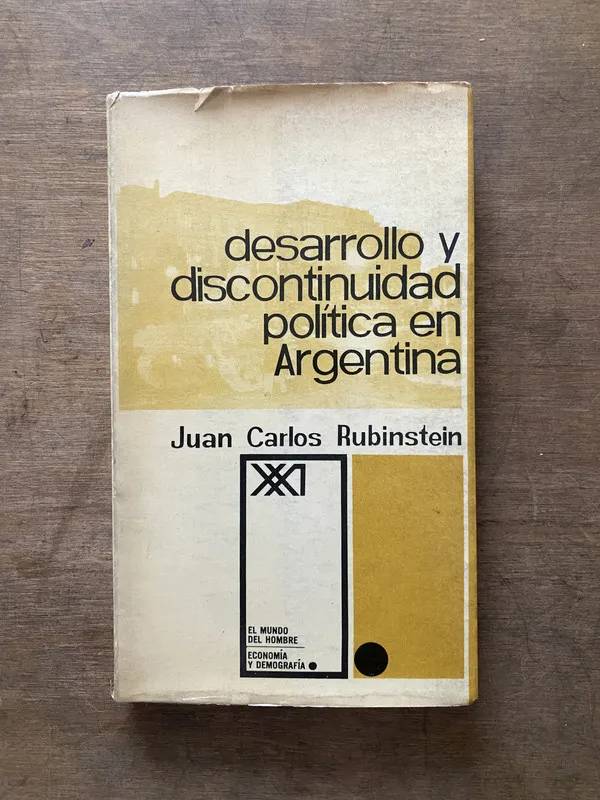 Desarrollo y discontinuidad politica en - Rubinstein (3v4)