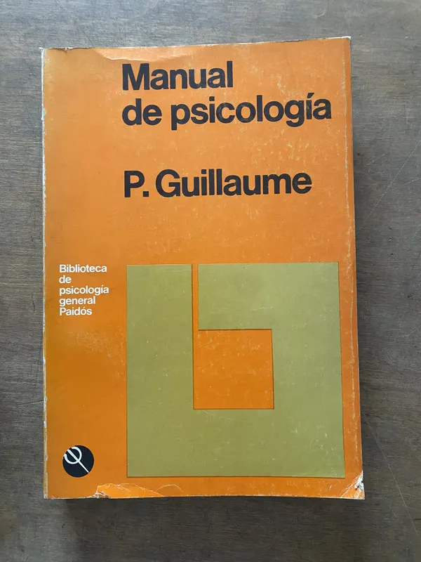 Manual de psicologia - Guillaume P (3v5)