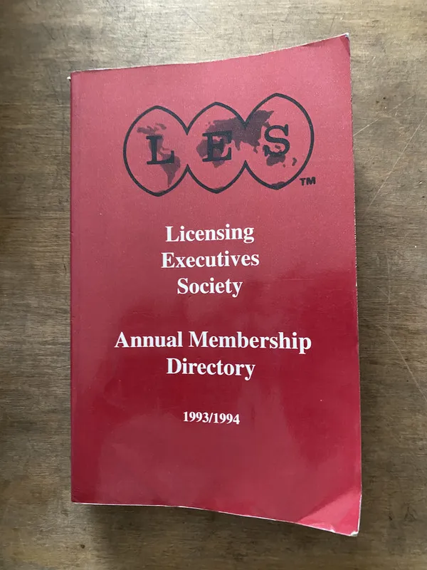 Licensing Executives Society Annual Membership Directo (3v6
