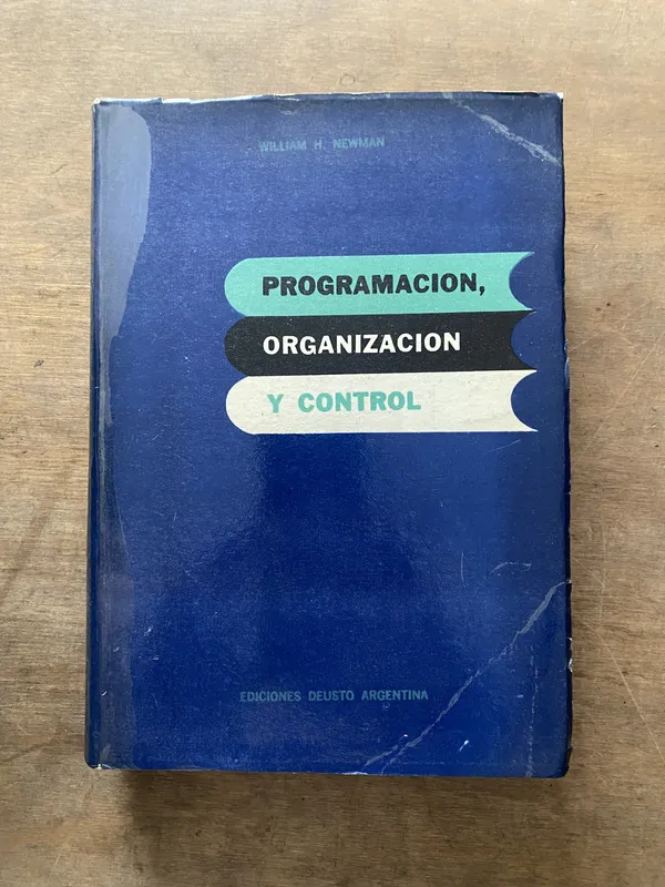 Programacion Organizacion y Control - Newman William H (3v6