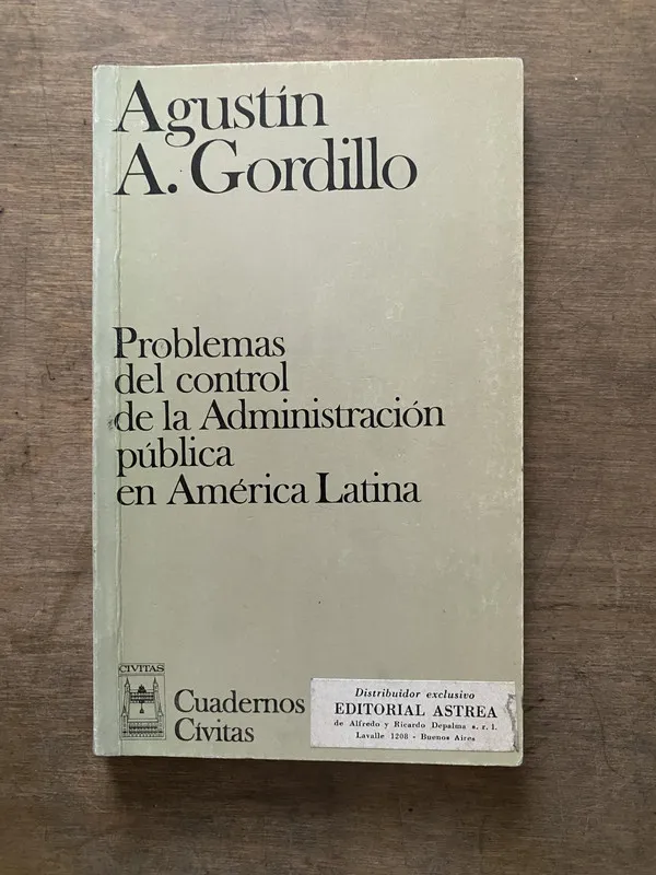 Problemas del control de la Administracion - Gordillo (3v7)