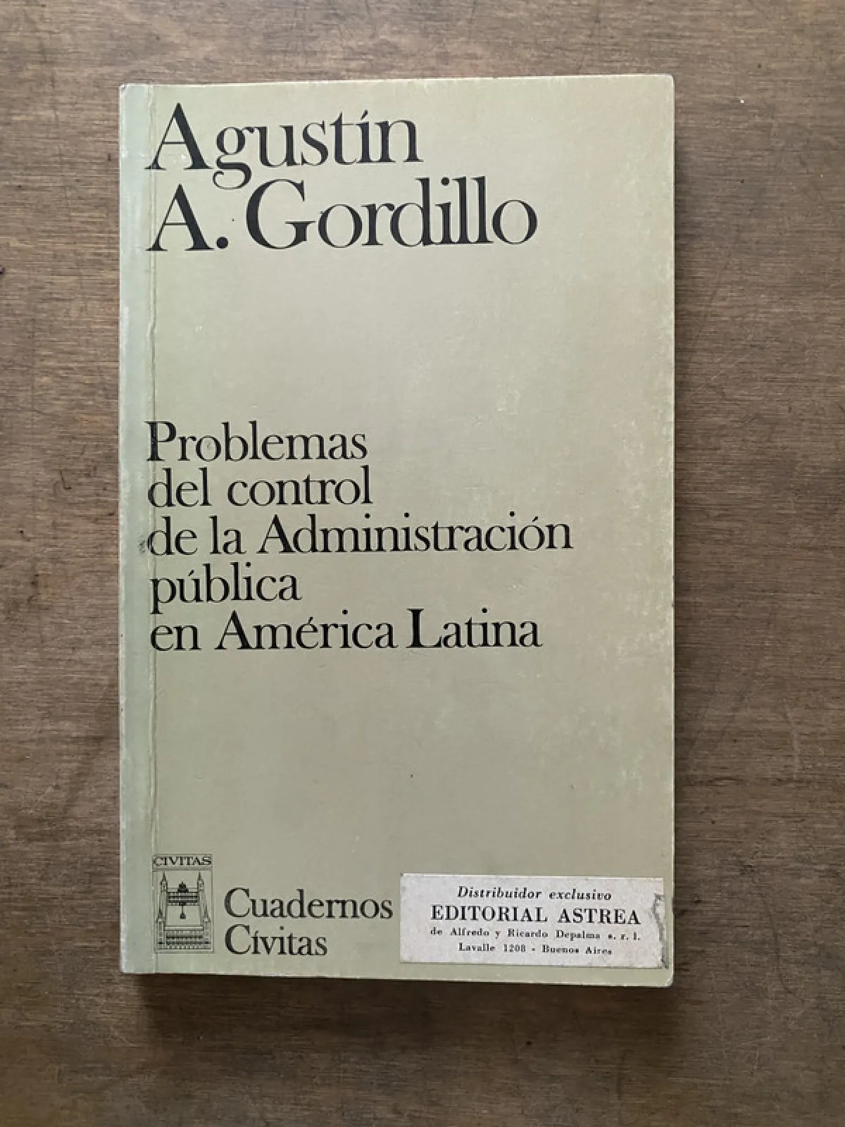 Problemas del control de la Administracion - Gordillo (3v7)