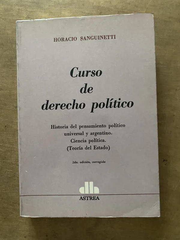 Curso de derecho politico - Sanguinetti Horacio (3v7)