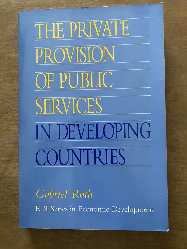 The Private Provision of Public Services in - Roth (3v7)