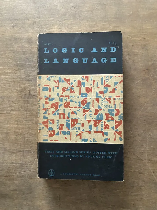 Logic and Language - Flew Antony (3v7)