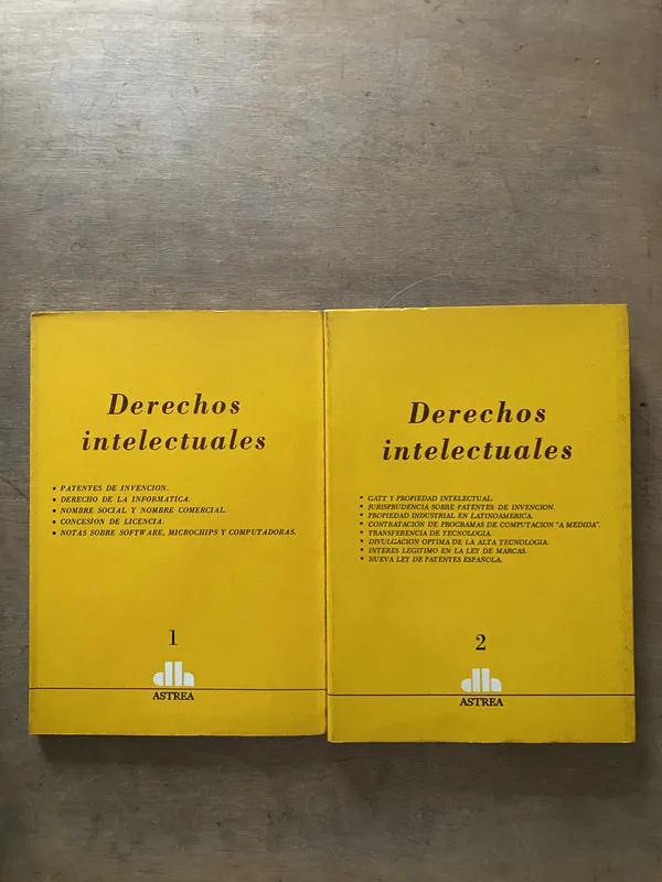 Derechos intelectuales - (3v7)