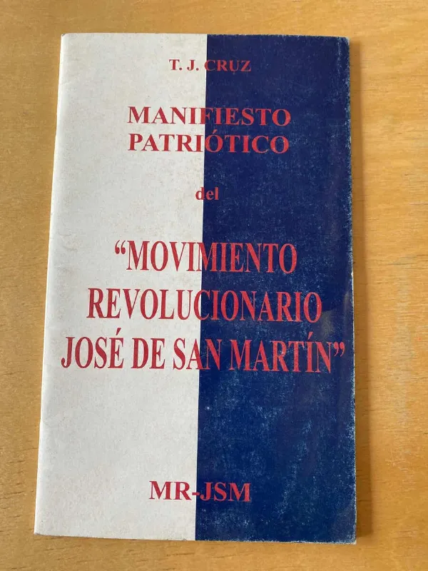 Manifiesto Patriotico Del Movimiento Revolucionario (d4)