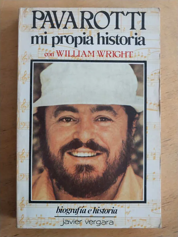 Tapa de Pavarotti, Mi Propia Historia - Wright, William (i4)
