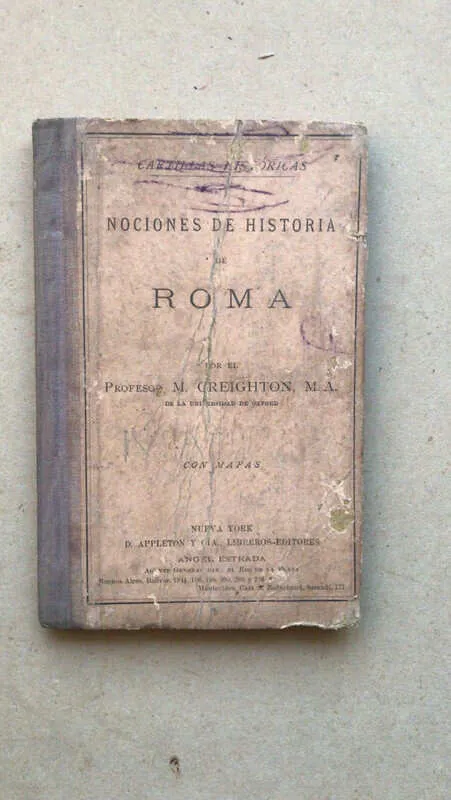Nociones De Historia De Roma - Creighton, M. (aa3)