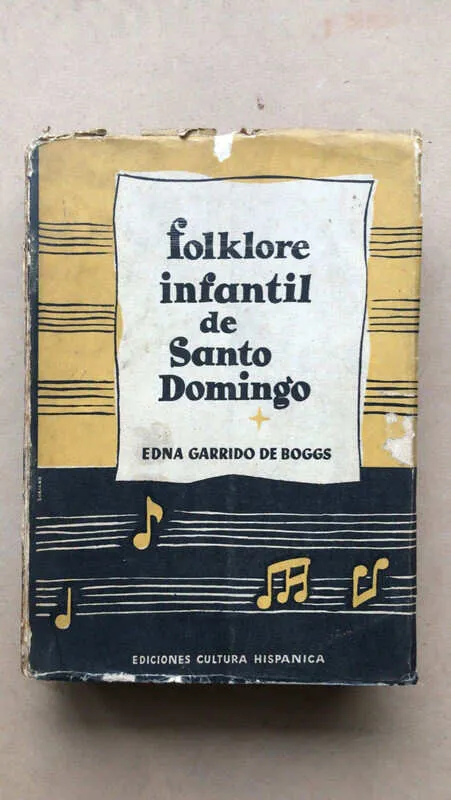 Folklore Infantil De Santo Domingo - Garrido De Boggs (cc5)