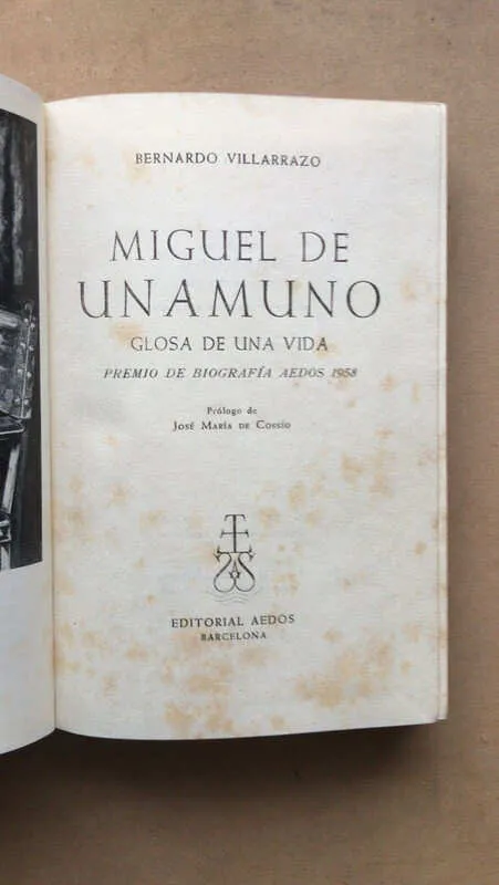 Miguel De Unamuno - Villarrazo, Bernardo (n3)