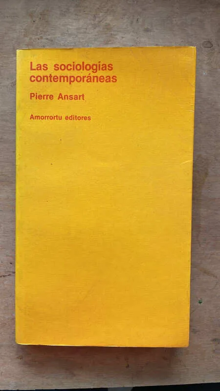 Las Sociologias Contemporaneas - Ansart, Pierre (p2)