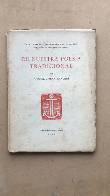 De Nuestra Poesia Tradicional - Jijena Sanchez, Rafael (n3)