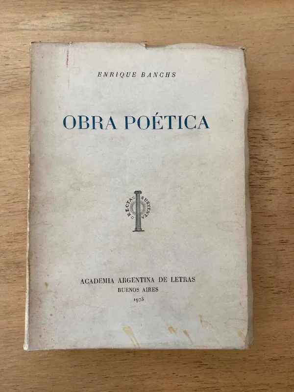 Obra Poetica - Banchs, Enrique (W1)