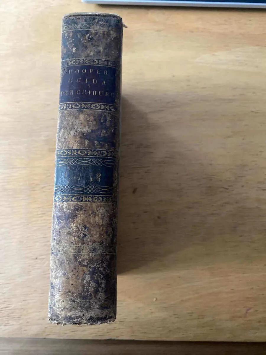 Guida Per Il Chirurgo - Hooper, R. Grabados 1820 (B2)