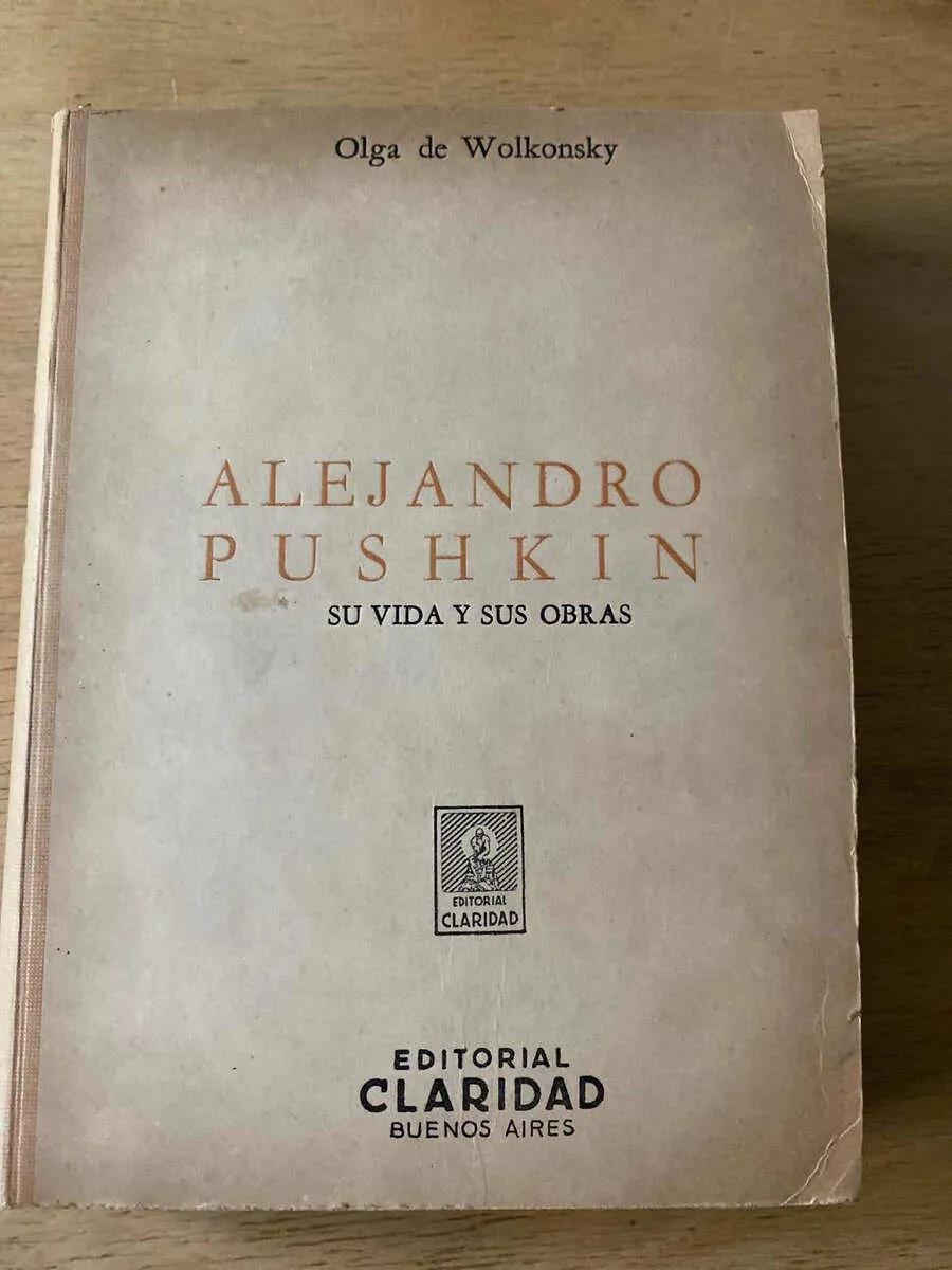 Alejandro Pushkin. Su Vida Y Sus Obras - De Wolkonsky (p4)