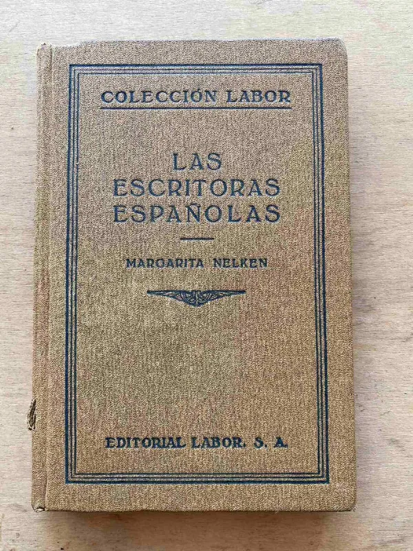 Tapa de Las Escritoras Españolas - Nelken, Margarita (A4)