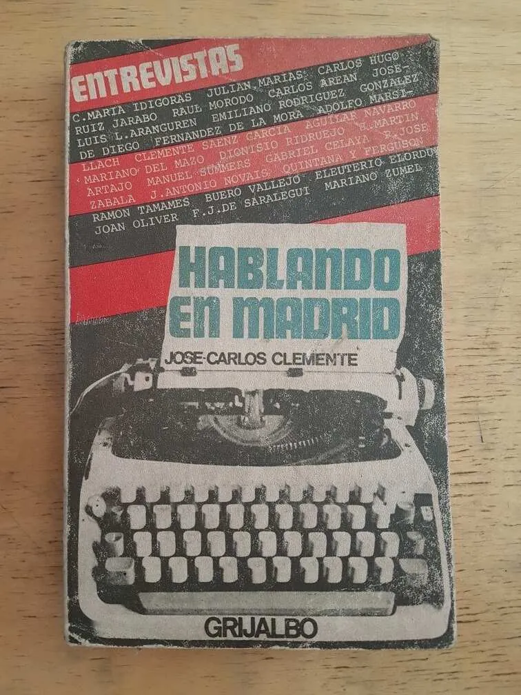 Hablando En Madrid - Clemente, Jose Carlos (k4)