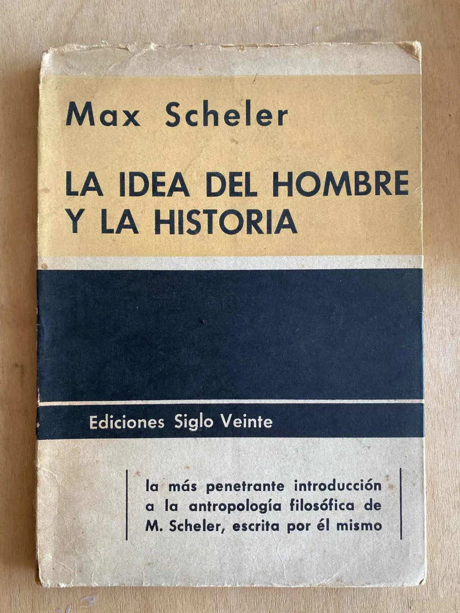 La Idea Del Hombre Y La Historia - Scheler, Max (o1)