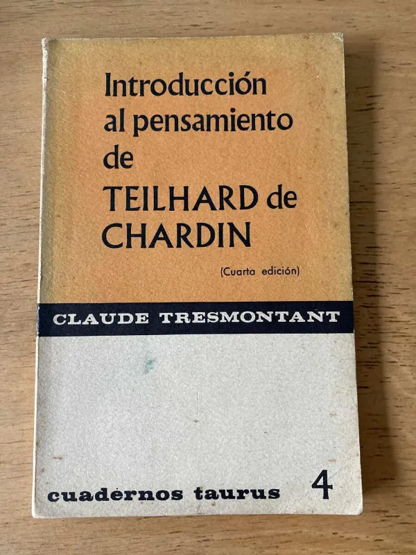 Introduccion Al Pensamiento de T. De Chardi- Tremontant (o5)