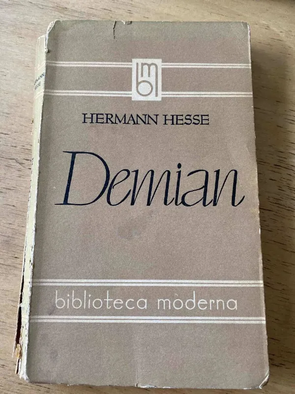 Tapa de Demian - Hesse, Hermann (s2)