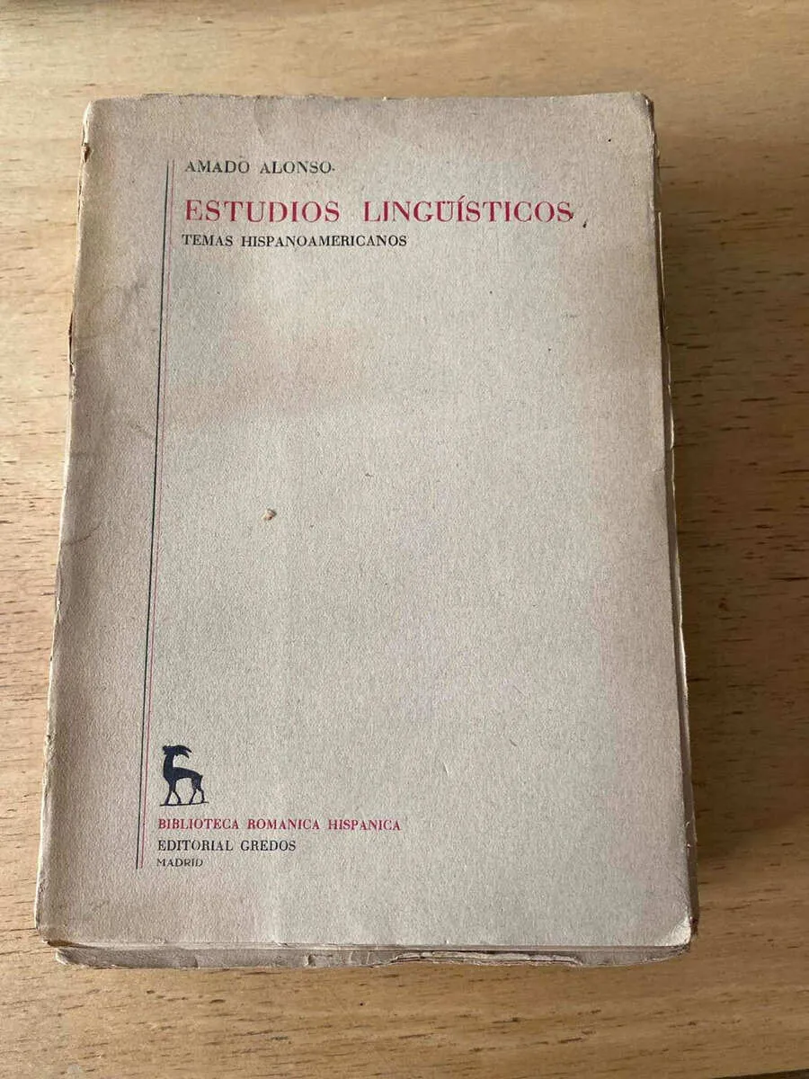 Estudios Linguisticos. Temas Hispanoamericanos - Alonso (t5)