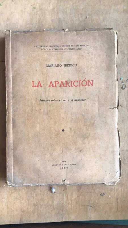 La Aparicion. Ensayos Sobre El Ser Y El Apare- Iberico (dd5)