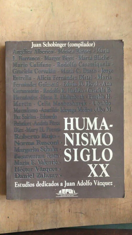Humanismo Siglo Xx - Schobinger, Juan (dd6)