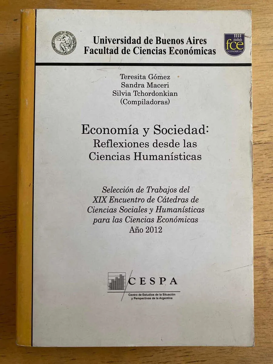 Economia Y Sociedad - Gomez; Maceri; Tchordonkian (h2)