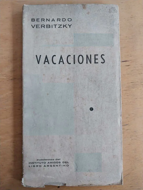 Vacaciones - Verbitsky, Bernardo (i4)