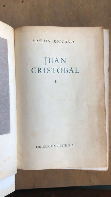 Juan Cristobal - Rolland, Romain (dd5)