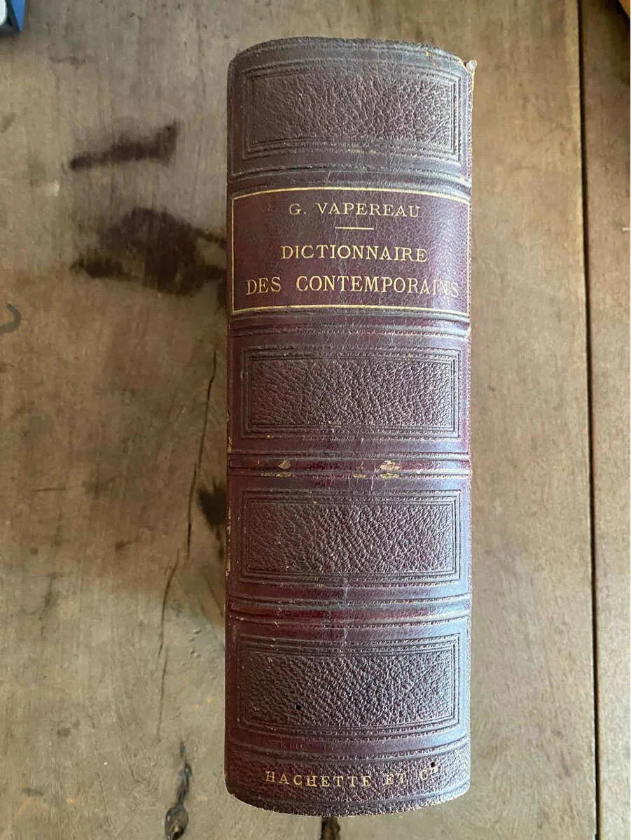 Dictionnaire Universel Des Contemporains - Vapereau, G. (b6)