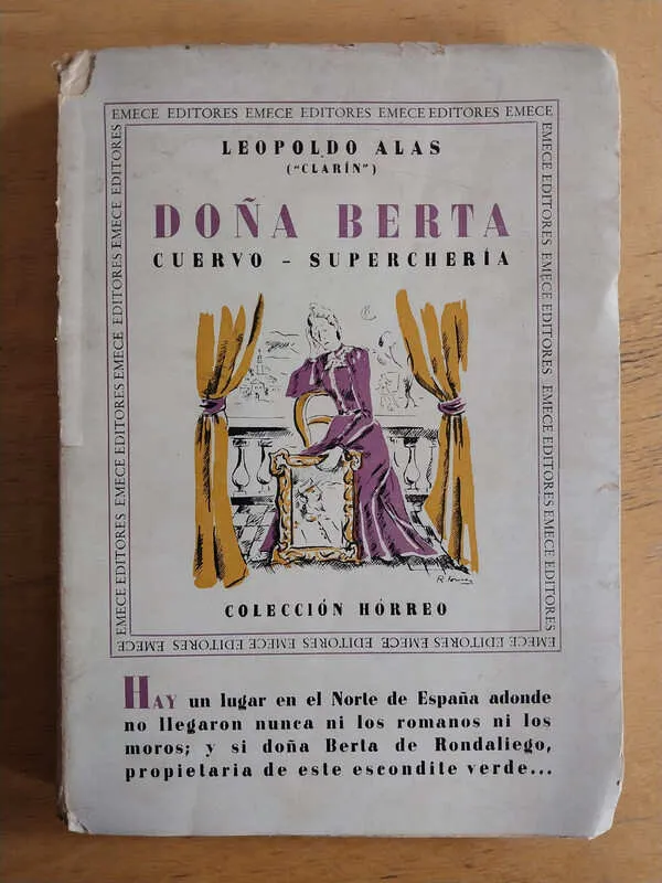 Doña Berta - Alas, Leopoldo (clarin) (j1)