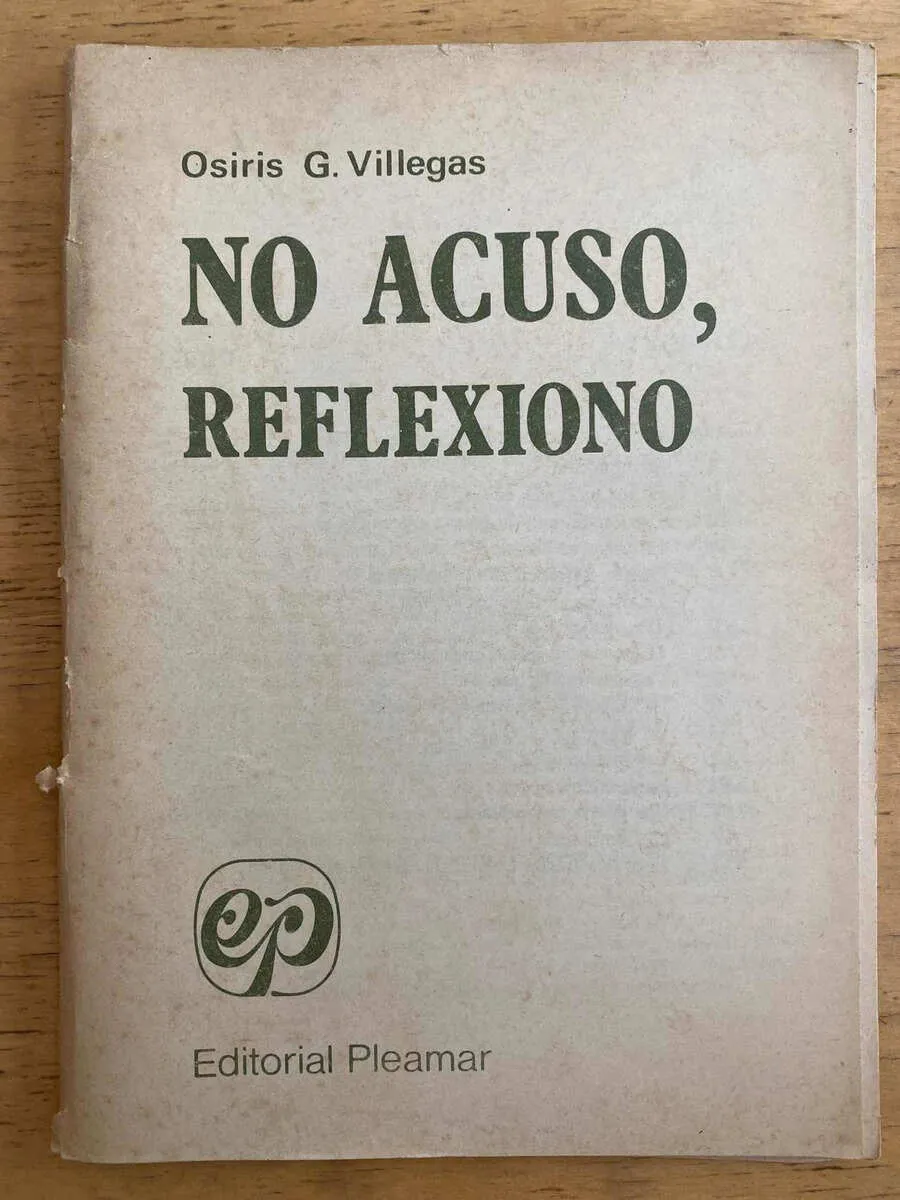 No Acuso, Reflexion - Villegas, Osiris (k3)