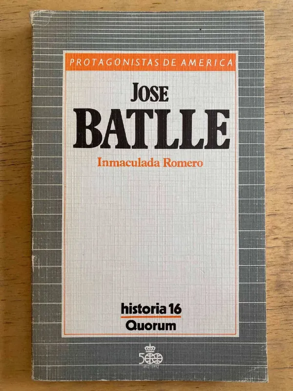 Jose Batlle - Romero, Inmaculada (g1)