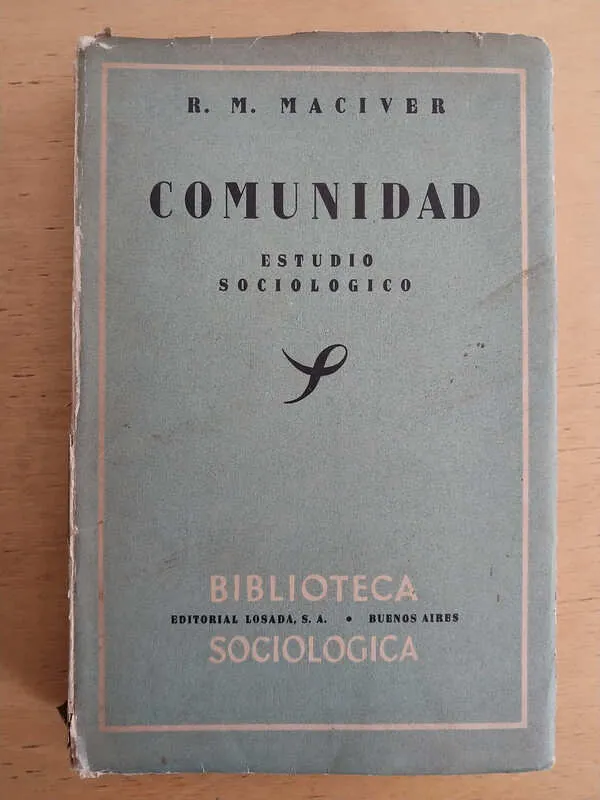Comunidad. Estudio Sociologico - Maciver, R.m. (i1)