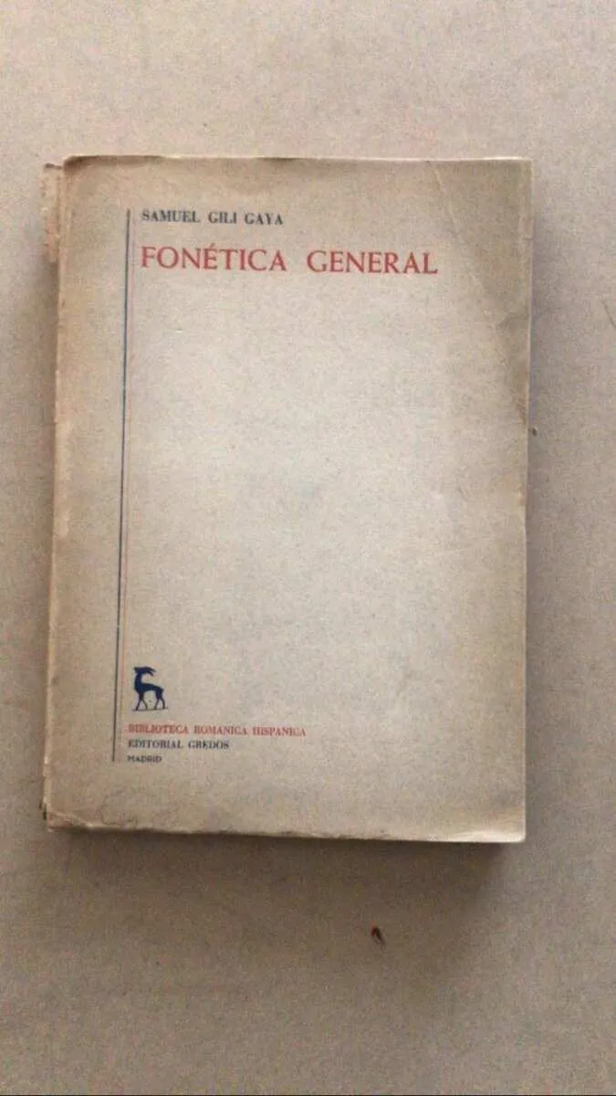Fonetica General - Gili Gaya, Samuel (u6)